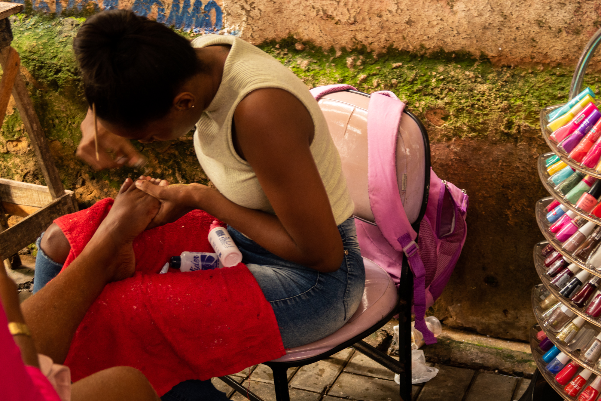 Manicure do beco, Salvador