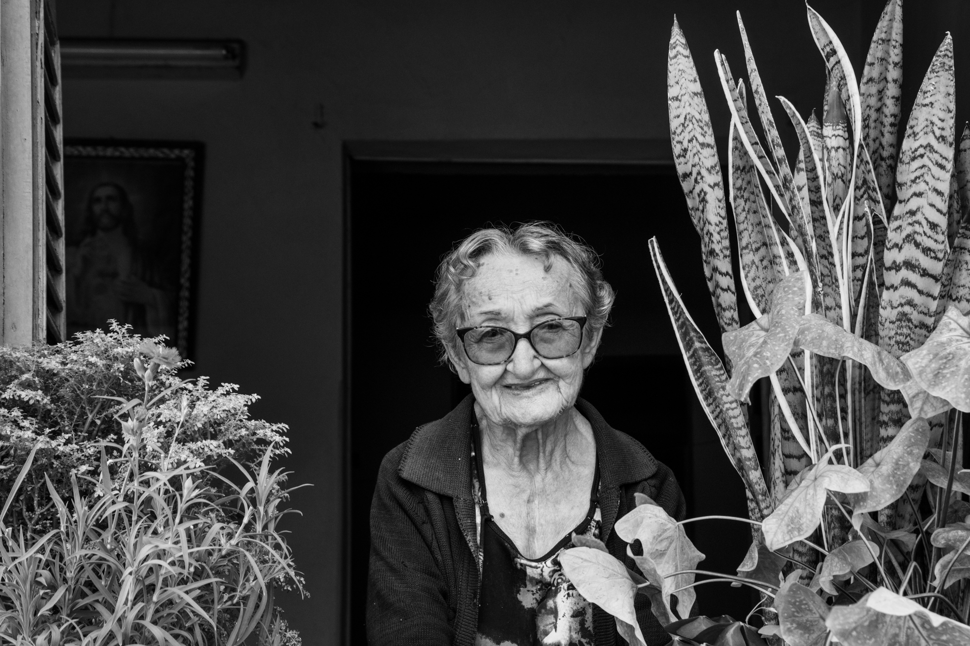 A senhora e a espada de São Jorge